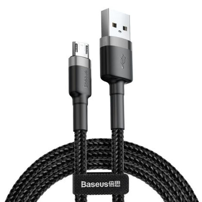 Cable Micro USB Reforzado Carga Rápida Uso Rudo 3 Metros