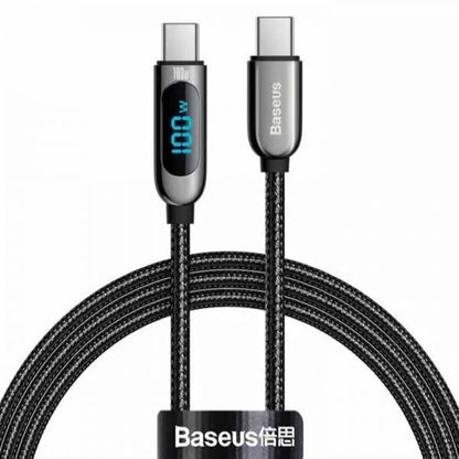Cable USB Tipo C a Tipo C Carga Rapida 1 Metro