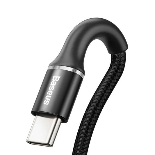 Cable Tipo C Reforzado Carga Rápida Uso Rudo 3 Metros